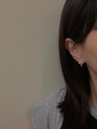 星芒耳環 ( 2色 )3