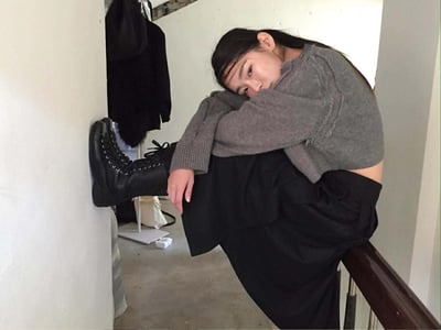 鬚鬚造型圓領針織杉 ( 3色 / 少量現貨 )12