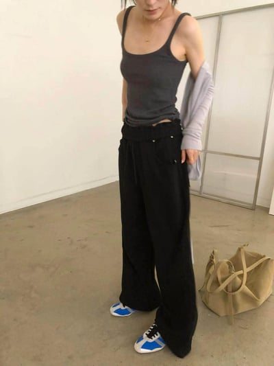 2WAY舒服棉褲  ( 4色 )23