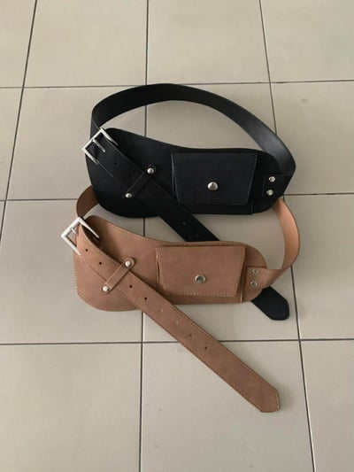 翻蓋小包造型腰帶 ( 2色 )21