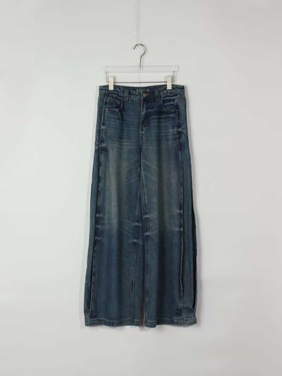 刷痕感細節丹寧褲 ( 少量現貨 )22