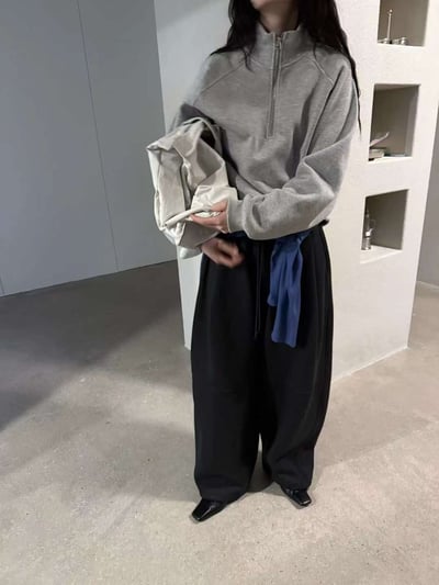 立領拉鍊大學TEE ( 6色 )6