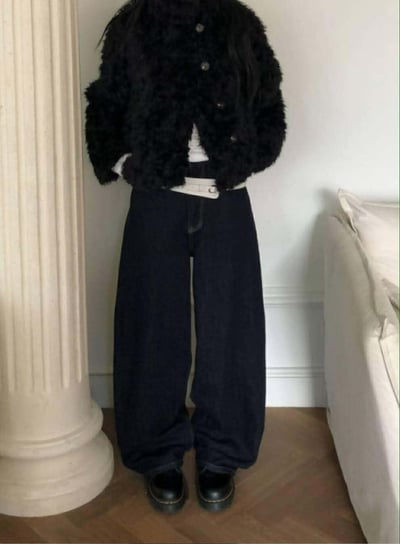 微絨原色丹寧褲 ( 少量現貨 )14