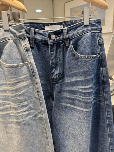 刷痕感丹寧褲 ( 3色 )21