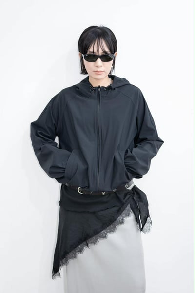 拼接蕾絲三角巾 ( 3色 )20