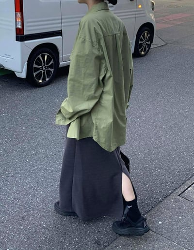 褲耳造型棉裙 ( 2色 / 少量現貨 )14