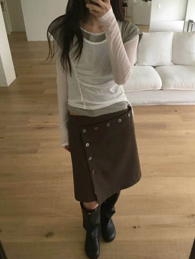 天絲長袖上衣 ( 6色 )12