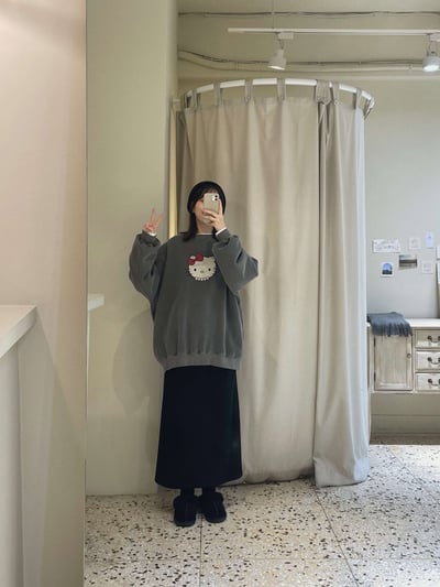 褲耳造型棉裙 ( 2色 / 少量現貨 )13