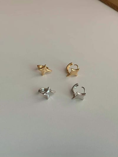 星芒耳環 ( 2色 )7