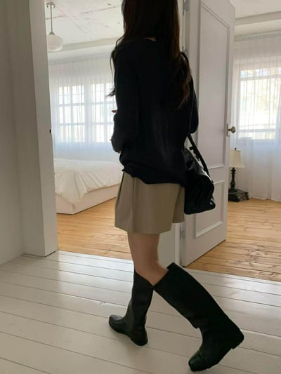 雙打褶短褲 ( 2色 )13