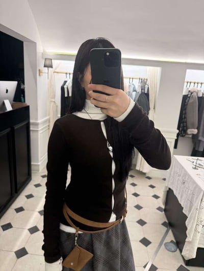 開洞造型兔毛衫 ( 3色 / 少量現貨 )7