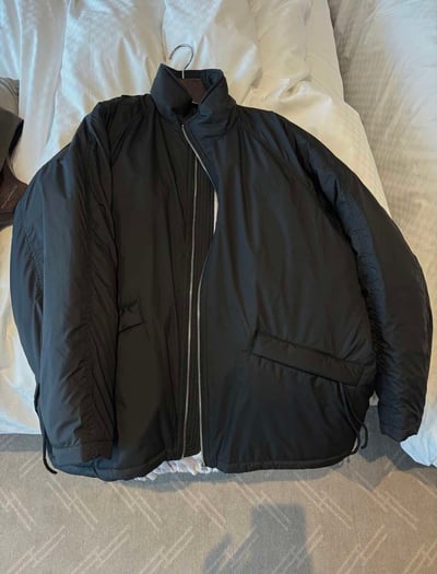 可束素面鋪棉外套 ( 2色 )24