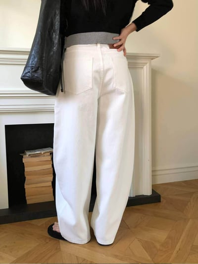 刷痕感丹寧褲 ( 3色 )16