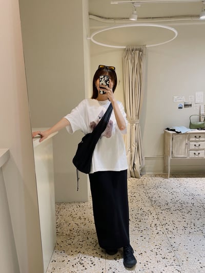 極親膚滑料舒服長裙 ( 2色 )11