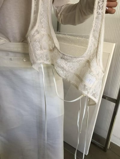 設計師絕美精緻蕾絲小背心 ( 2色 )9