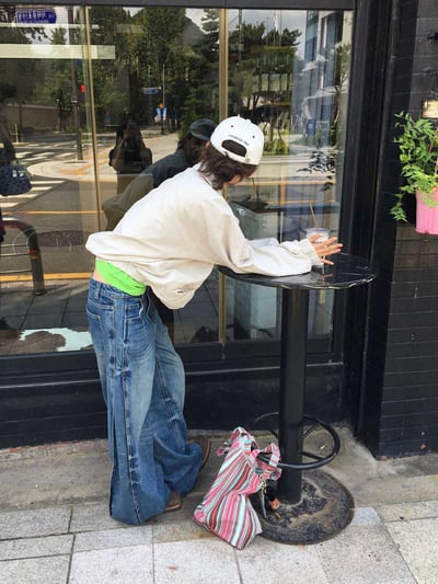 刷痕感細節丹寧褲 ( 少量現貨 )17