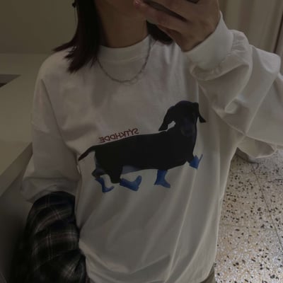 臘腸狗狗TEE ( 2色 )6