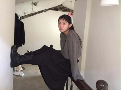 鬚鬚造型圓領針織杉 ( 3色 / 少量現貨 )11