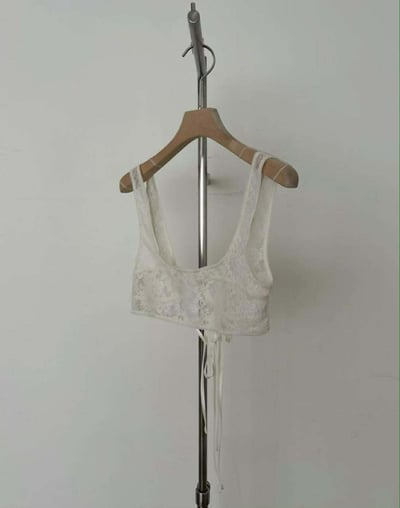 設計師絕美精緻蕾絲小背心 ( 2色 )10