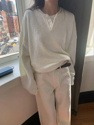 UNISEX亨利領毛衣 ( 4色 / 少量現貨 )19