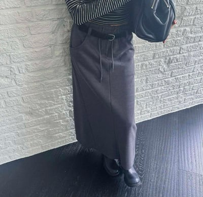 褲耳造型棉裙 ( 2色 / 少量現貨 )20