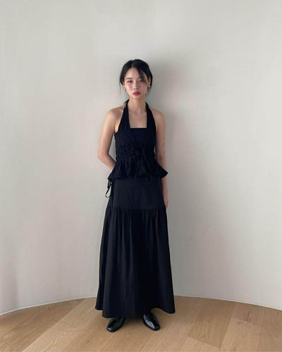 泡泡紗繞頸背心 ( 2色 )3