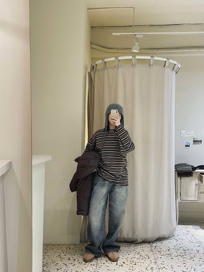 配色條紋TEE ( 2色 )9