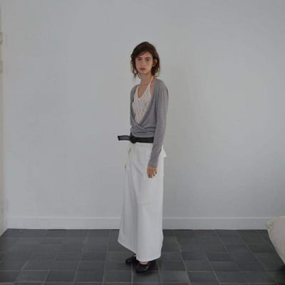 透感蕾絲繞頸背心 ( 2色 )4