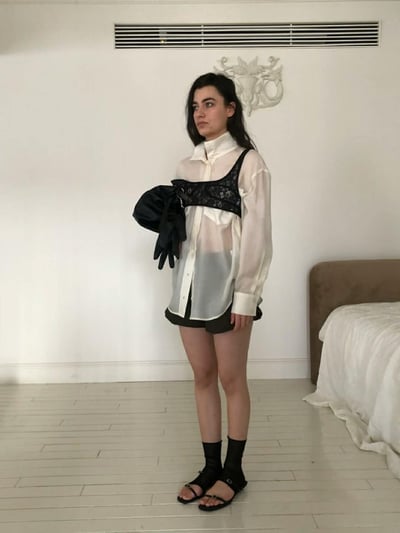 設計師絕美精緻蕾絲小背心 ( 2色 )17