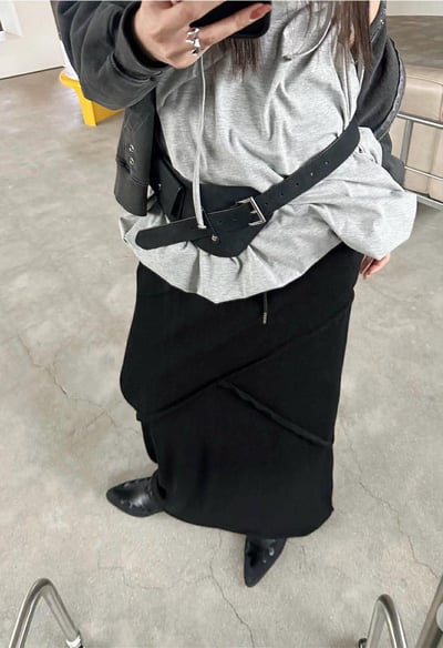 翻蓋小包造型腰帶 ( 2色 )10