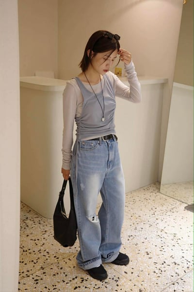 天絲長袖上衣 ( 6色 )5