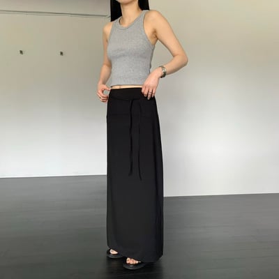 極簡細帶直筒西裝裙 ( 2色 )8