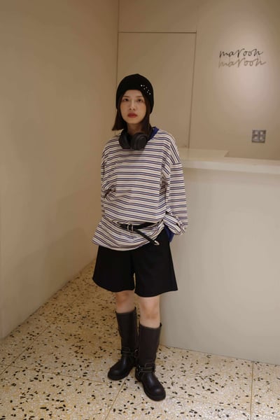 小釦環西裝5分褲 ( 2色 / 少量現貨 )9