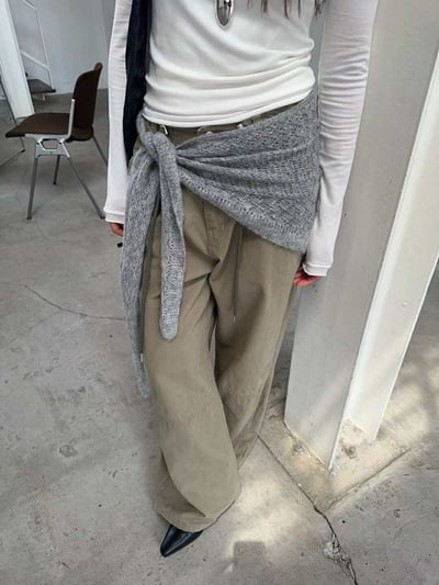 設計師車線感工裝褲 ( 2色 / 少量現貨 )18