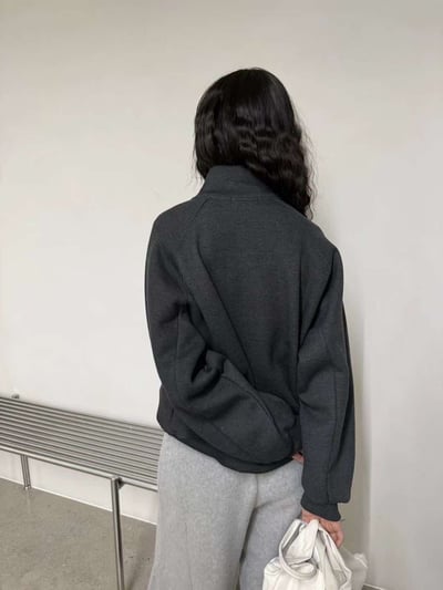 立領拉鍊大學TEE ( 6色 )22