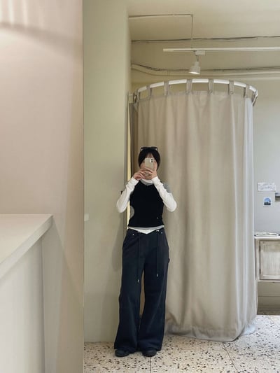 設計師車線感工裝褲 ( 2色 / 少量現貨 )7