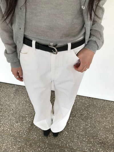 設計師2用牛皮皮帶 ( 2色 )10