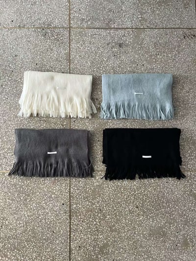 細緻柔軟流蘇圍巾 ( 4色 / 少量現貨 )10