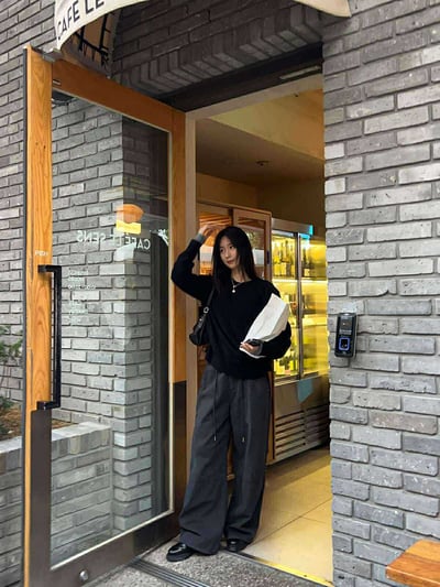 設計師車線感工裝褲 ( 2色 / 少量現貨 )1