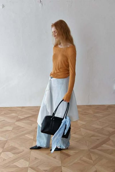 早春多色彈性透膚衫 ( 5色 )7