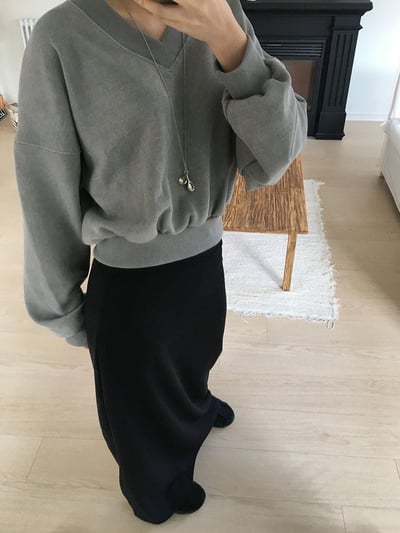 極親膚滑料舒服長裙 ( 2色 )18