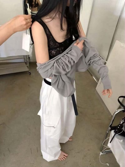 設計師絕美精緻蕾絲小背心 ( 2色 )14