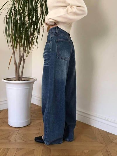 刷痕感丹寧褲 ( 3色 )19