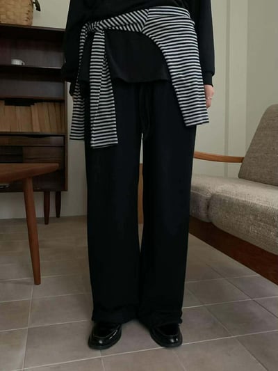 配色圓領條紋上衣 ( 4色 )7