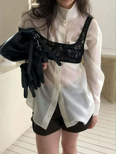 設計師絕美精緻蕾絲小背心 ( 2色 )16