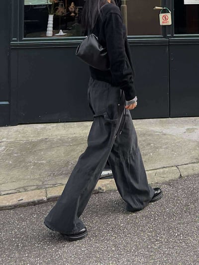 設計師車線感工裝褲 ( 2色 / 少量現貨 )3