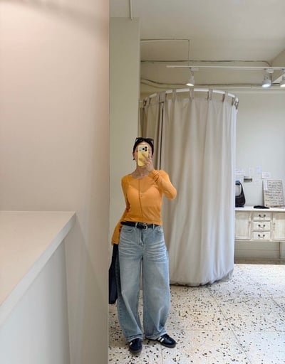 刷痕感丹寧褲 ( 3色 )8