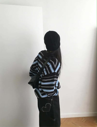 素面捲邊針織帽 ( 7色 / 少量現貨 )2