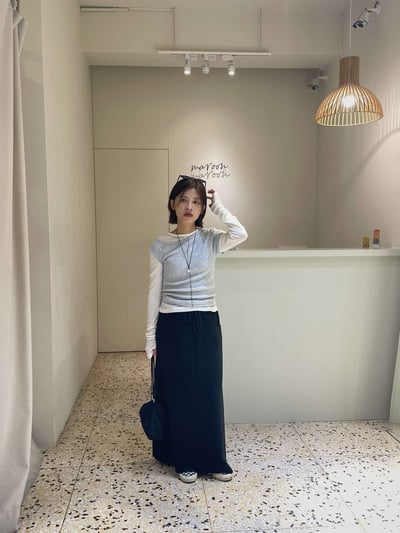 銀色墜飾黑繩長鍊 ( 少量現貨 )3