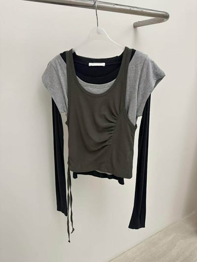 天絲長袖上衣 ( 6色 )20